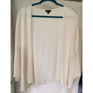 J. Jill Cream Hanging Cardigan